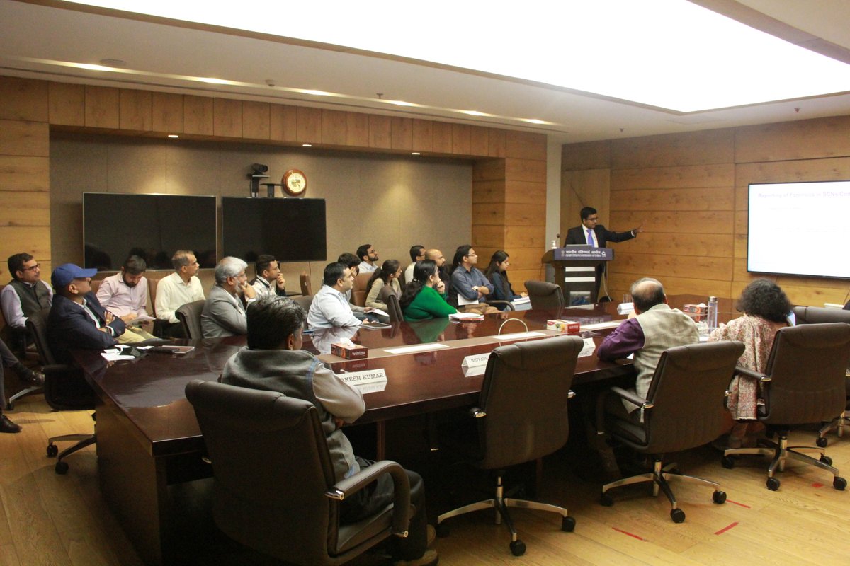 CCI_India's tweet photo. Competition Commission of India organized a Lecture under #SLSLectureSeries by Shri Kaushik TG, Deputy Director, Directorate General of Systems, @cbic_india, on the topic "Digital Forensics" on 25.11.2022 for officials of CCI. @sanjayrkp
#CCI #CCICapacityBuilding #SLS https://t.co/Lr9WCjyf1C