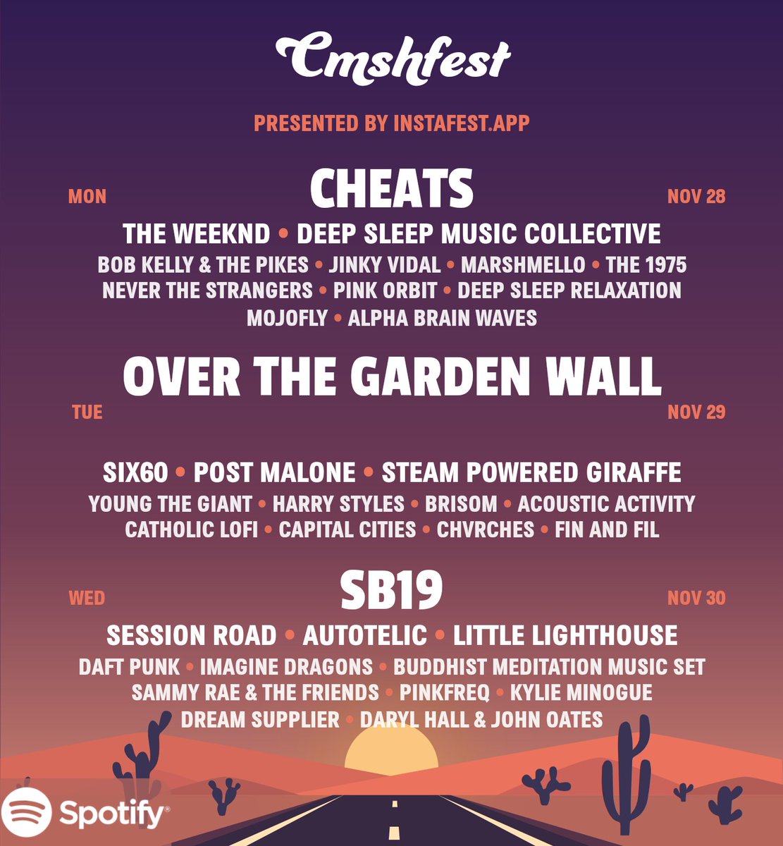 Save the best for Day 3 for <a href="/SB19Official/">SB19 Official</a> will be performing on my #InstaFest 😄