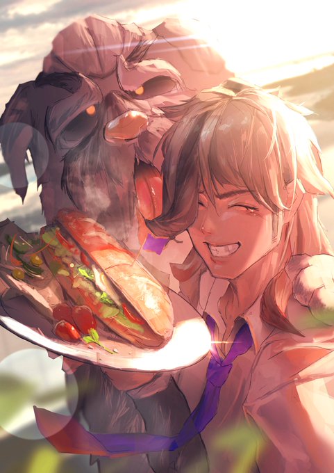 「男の子 サンドイッチ」のTwitter画像/イラスト(新着)｜3ページ目