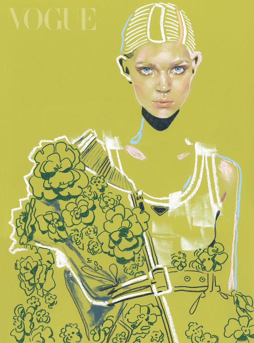 zz_illustrator's tweet photo. My illustration for @VogueTaiwan #vogue #art https://t.co/1L3DIAlo86