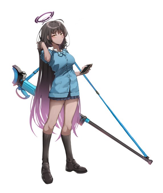 #ブルーアーカイブ
#BlueArchive
#角楯カリン 