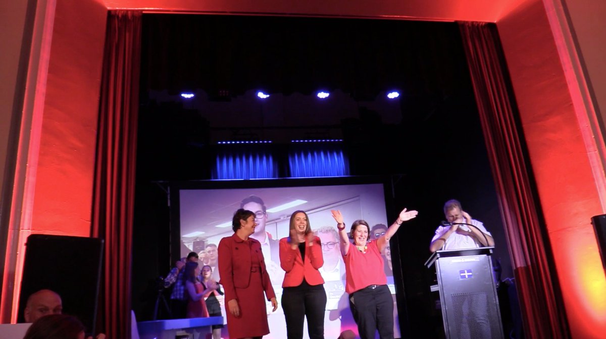 rexhardware's tweet image. Ballarat and Central Victoria turns RED on Sat night 
at Ballarat Trades Hall. Woo hoo!
Michaela Settle MP
Martha Hayett MP
@juliana_addison MP