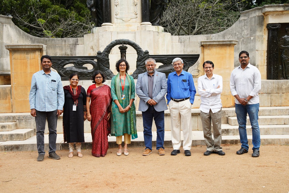 ODAAIISc's tweet photo. The team included EVP &amp; MD - Arindam Banerrji, Senior Vice President and Head of Public Affairs - Nidhi Pratapneni, Vice President and Head of Social Impact and Sustainability (SIS) - Bandana Jha and Senior Manager, SIS Sumona Ganguli. https://t.co/KSb70oVtoI