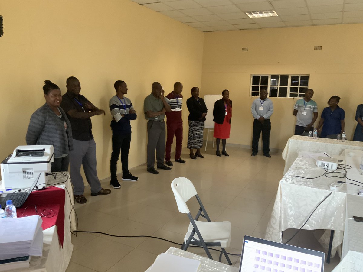 Day 7 of the Mashwest workshop on #MHGAP &amp; #problemsolvingtherapy where we kicked off the day with a #CKT on #selfcare <a href="/zvandiri/">Zvandiri</a> <a href="/WHO_Zimbabwe/">WHO Zimbabwe</a> <a href="/MoHCCZim/">Ministry of HealthZW</a> <a href="/Pamumvurizwe/">Pamumvuri</a> <a href="/UNICEFZIMBABWE/">UNICEF ZIMBABWE</a> <a href="/DebraMachando/">Debra Machando</a> <a href="/friendshipbench/">Friendship Bench</a> <a href="/BenJackAdams/">Ben Adams</a> <a href="/flokemboi/">Florence Kemboi</a> <a href="/FloBaing/">Florence Baingana</a> <a href="/QRGhana/">QualityRights Ghana</a> <a href="/qualityrightske/">QualityRightsKE</a>
