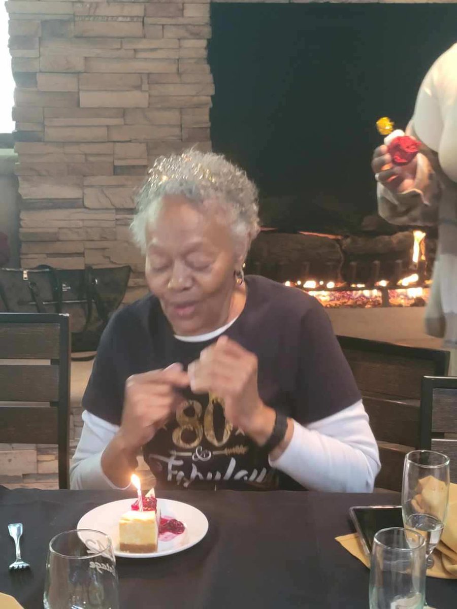 mbzsexy's tweet photo. Happy 80th Birthday to my momma @tonkmonk!! It was an awesome day!! #sortofsurprise #cantgetnothinpasther #80andfabulous #BirthdayQueen #partysquad #fun #family #friends
#Thankful https://t.co/gQEXjnhHqA
