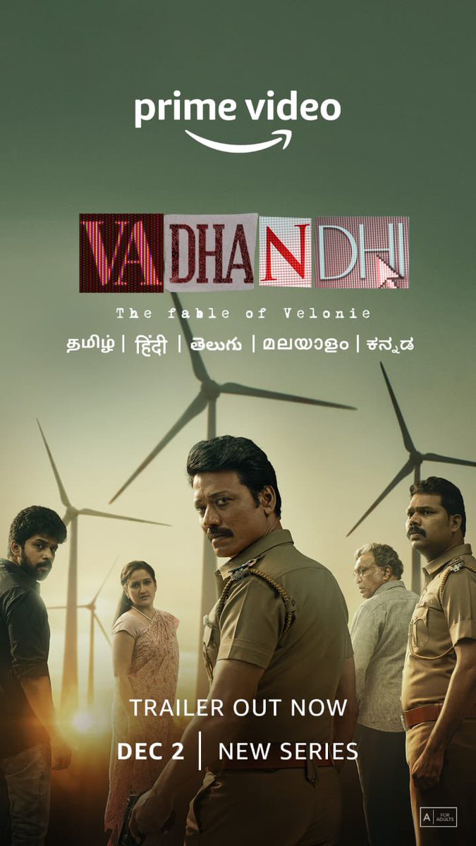 The team #Vadhandhi has the amazing @PrimeVideoIN, my buddies from college / producers @PushkarGayatri My favourite director/ actor @iam_SJSuryah just love this man, and again my collegemate/director. @andrewxvasanth. Congratulations and love ❤️ u guys.