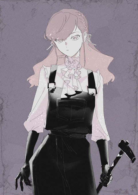   #お宅の創作ピンク髪っ子をください 