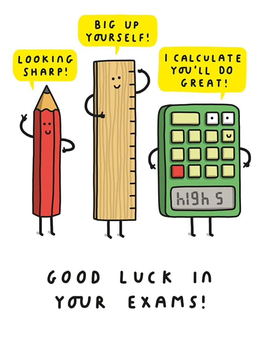 Good luck to all our GHS pupils starting their exams today ☘️