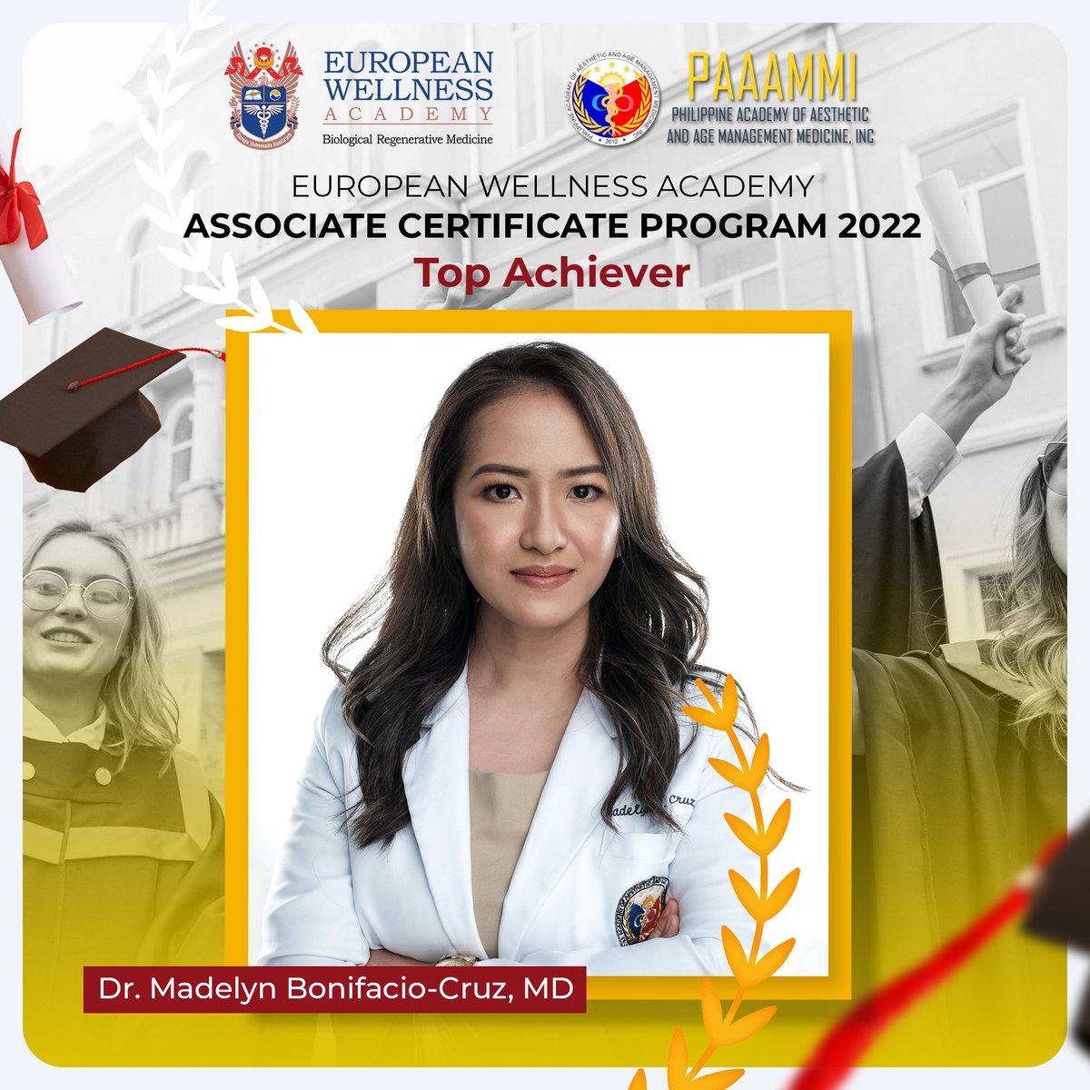 EWAacademy's tweet photo. The European #Wellness #Academy (EWA) Associate Certification journey with The #Philippine Academy of #Aesthetic &amp; Age Management Inc. (PAAAMMI) has completed its first Associate #Certification Program. https://t.co/SAqrLmQvN8