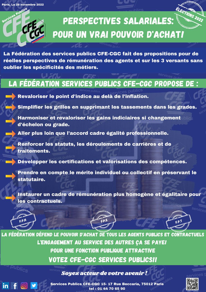 La fédération des Services Publics CFE CGC tweet media