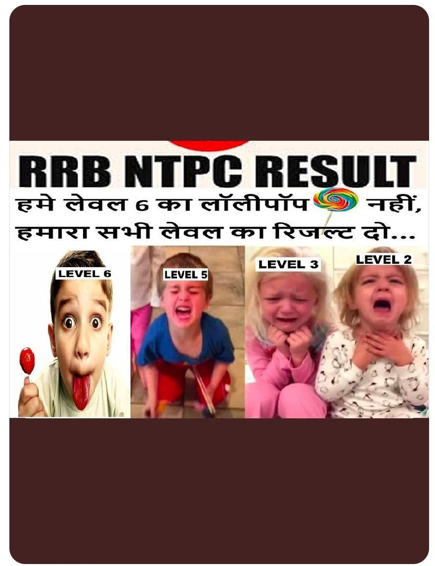 Vikrant6424's tweet photo. Level 5 or typing status do sbhi zone ka #REMAINING_RRBS_RESULT_DO
@RailMinIndia @MinOfPower @PMOIndia @narendramodi https://t.co/RrAe3z6WIS