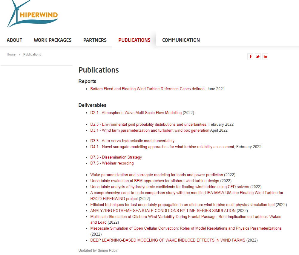 More from the Hiperwind project at hiperwind.eu/publications