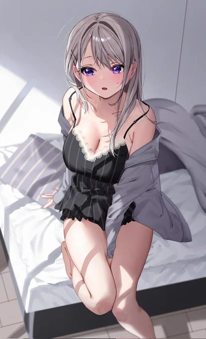 「…お、おはよぅ………」 