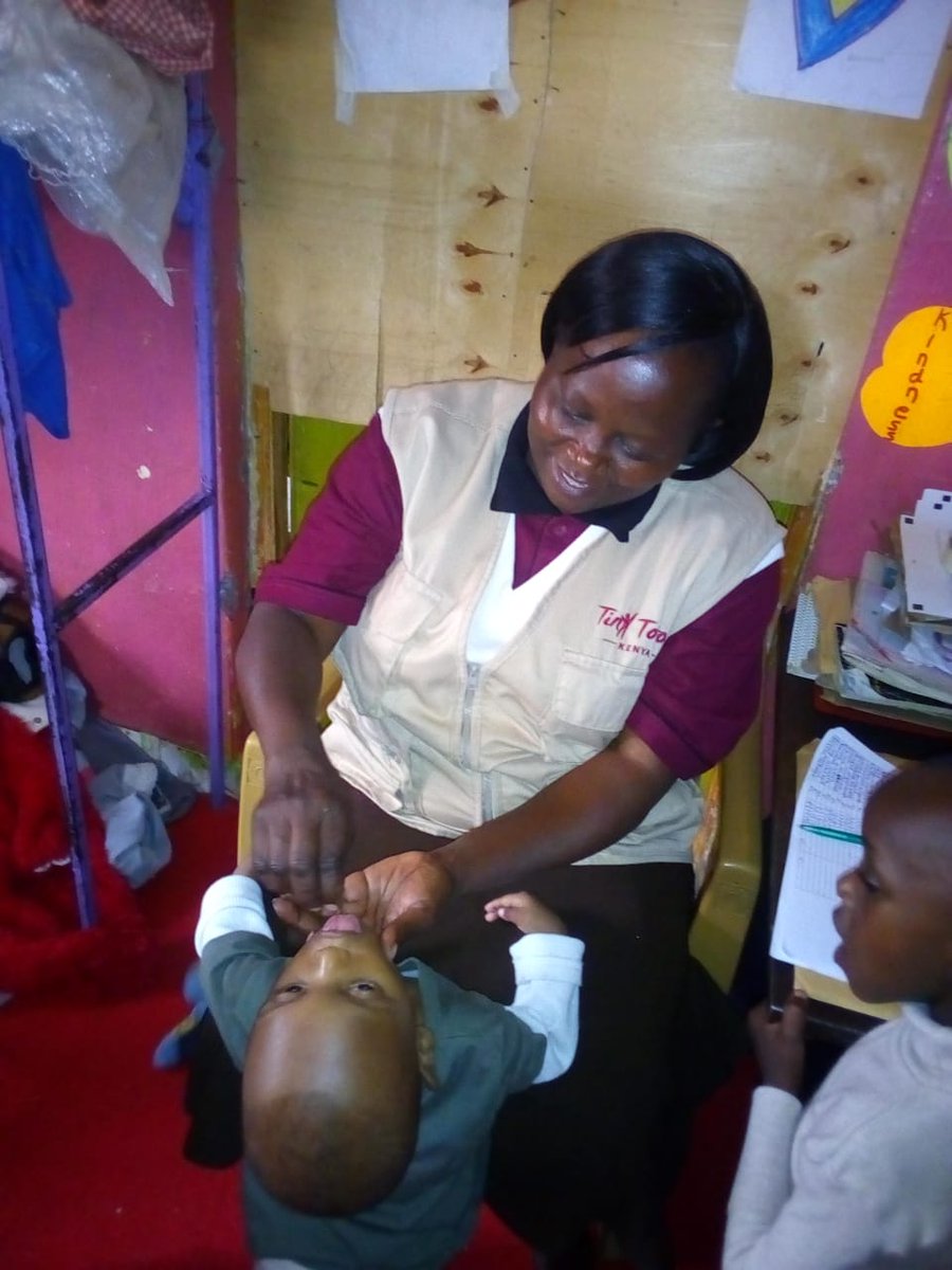 A total of 1106 children across different Tiny Totos daycares benefitted from the recent deworming and vitamin A drive under the Malezi Bora initiative by the national and county governments. The drive shows TTK's commitment to ensuring children at our daycares remain healthy.