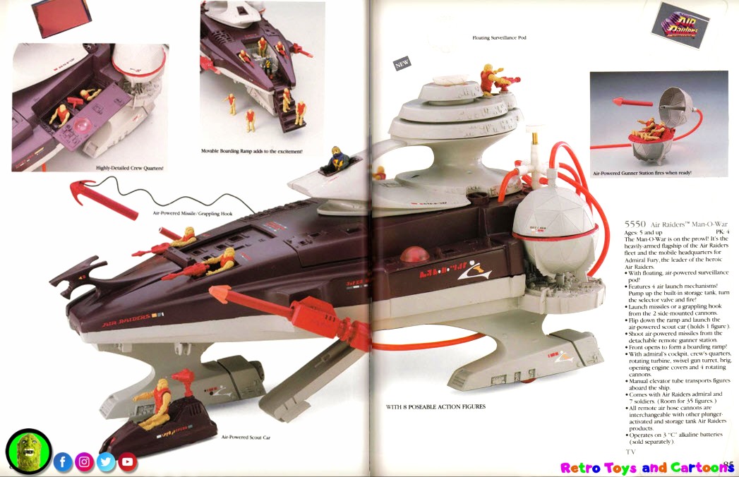 Retro Toys And Cartoons On Twitter Air Raiders Man O War Kenner 