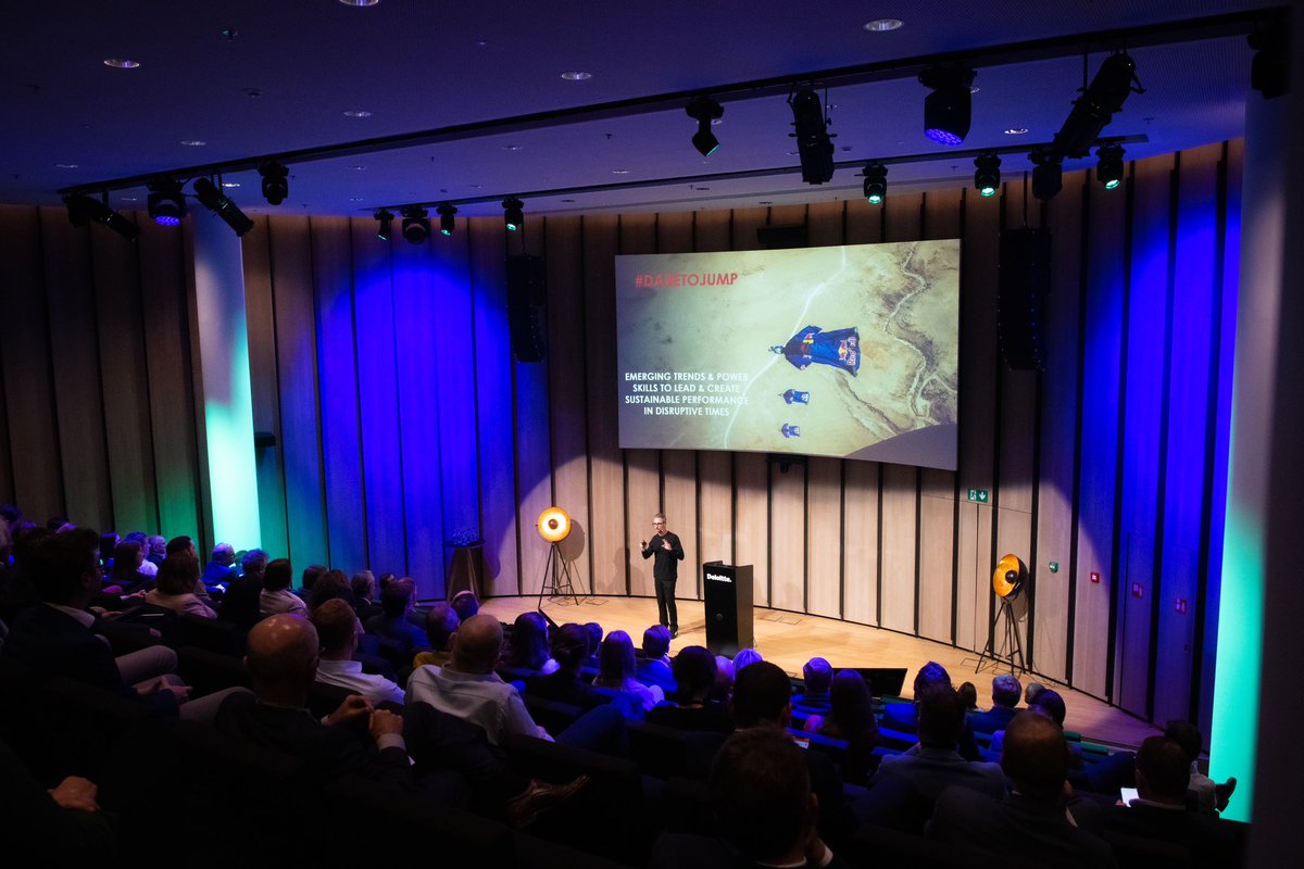 Thank you <a href="/Deloitte/">Deloitte</a> for having as your keynote speaker for #bestmanaged companies!
We talked about sustainable performance and how to empower your people in times of disruption 
<a href="/cedskywalker/">Cedric Dumont</a> <a href="/redbull/">Red Bull</a> <a href="/RedBullBe/">Red Bull Belgium</a> #GivesYouWings #bestmanaged #daretojump
