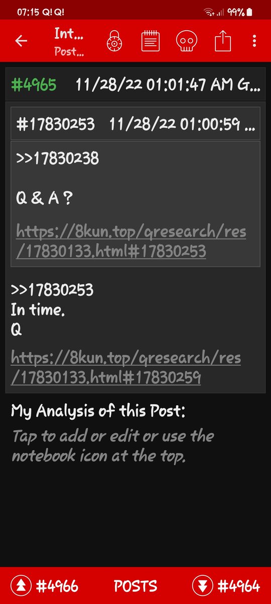 3 new Q drops 
PROTECT YOUR DNA
Q&amp;A IN TIME
BEWARE OF FALSE PROFITS.