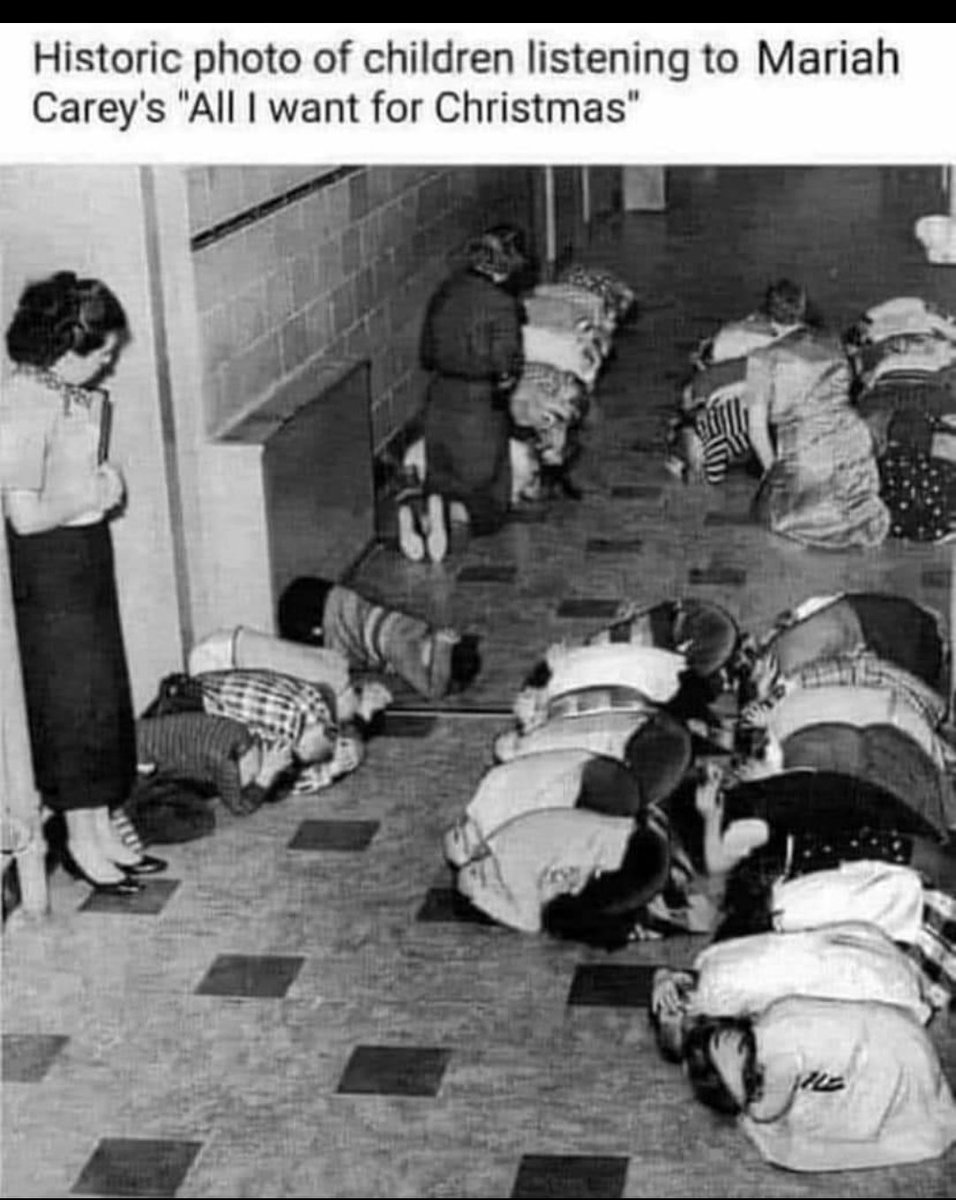 Oh the PTSD these kids must have today, after hearing she applied to be "Queen of Christmas".