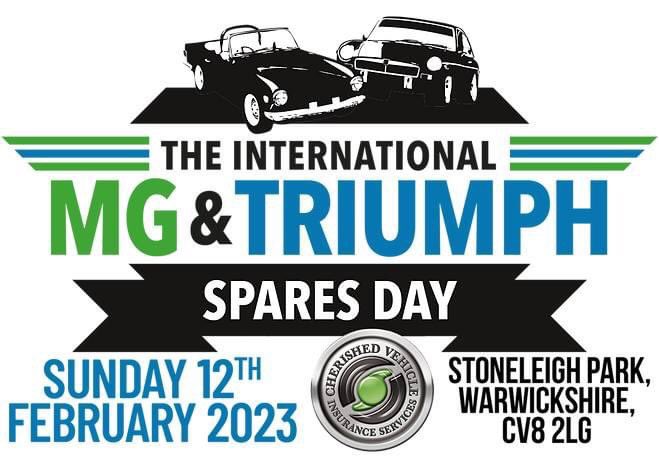 TriumphSSixClub's tweet photo. MG & Triumph Spares Day is back on at Stoneleigh Park, on February 12th Advance ticket sales are now on ... There is a Back Friday Sale if you buy tickets before Midnight tonight quoting Black25 at the check out you get 25% off 😎 #TSSC #Triumph #Advancedtickets https://t.co/jGHfpzTaPP
