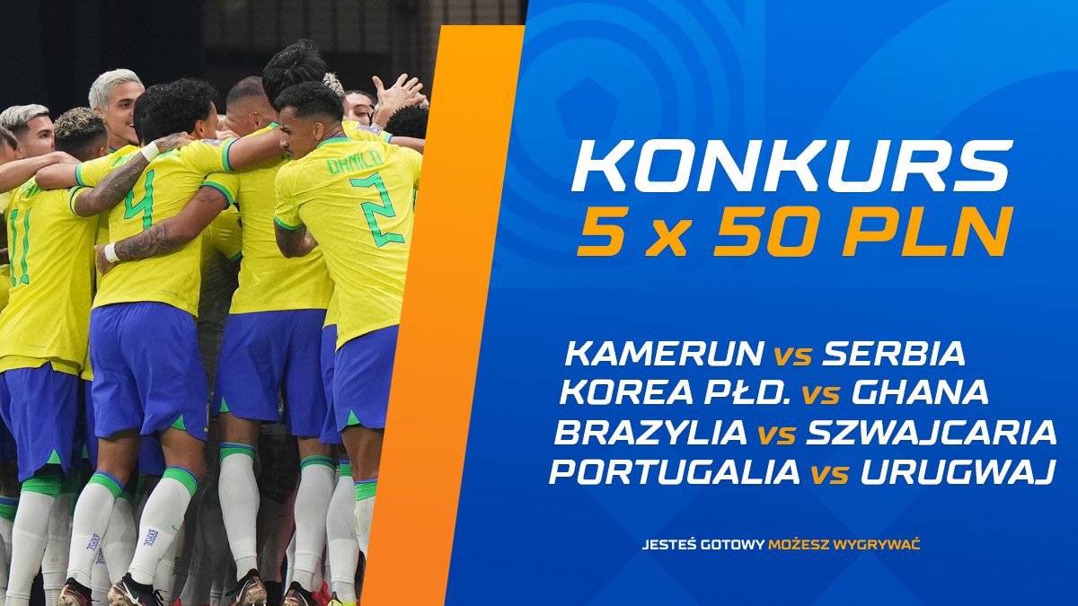 stspolska's tweet photo. 250 PLN na dobry początek tygodnia! 💰

🔄 Podaj dalej ten wpis.
⚽️ Wytypuj sumę bramek, która padnie w drugich połowach dzisiejszych meczów na mundialu.
#⃣ Dodaj #JesteśGotowy

Regulamin: https://t.co/z2FJVnBVR8
Gramy do 28.11, 11:00. Każdy ma jeden typ. https://t.co/sbuSAraMgi