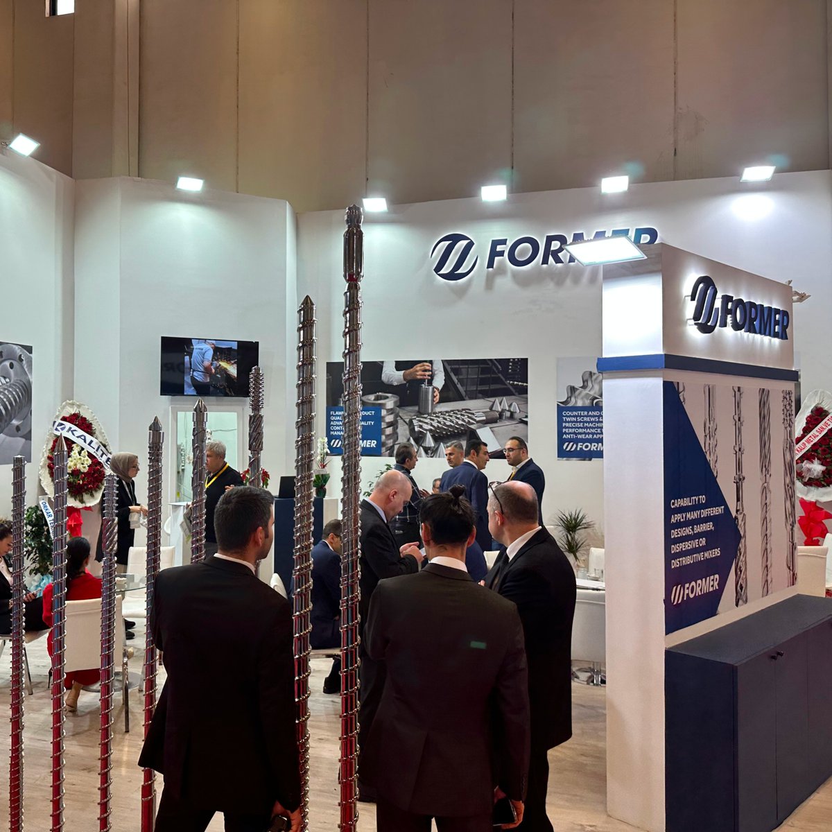 FormerMakine's tweet photo. PlastEurasia 2022 fuarı boyunca katılım gösteren tüm takım arkadaşlarımıza, partnerlerimize ve ziyaretleri ile bizleri onurlandıran misafirlerimize teşekkür ederiz. https://t.co/0wk9ivfe5L