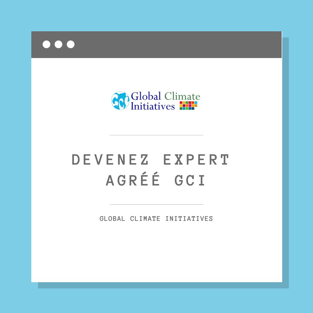 Rejoignez notre réseau d'experts agréés GCI, qui vous permet de partager  les bonnes pratiques dans la lutte  contre le réchauffement climatique

N’hésitez pas à consulter notre site ou à nous contacter ! 

➡️  globalclimateinitiatives.com/devenir-expert…

#empreintecarbone #ecologie #durable #climat