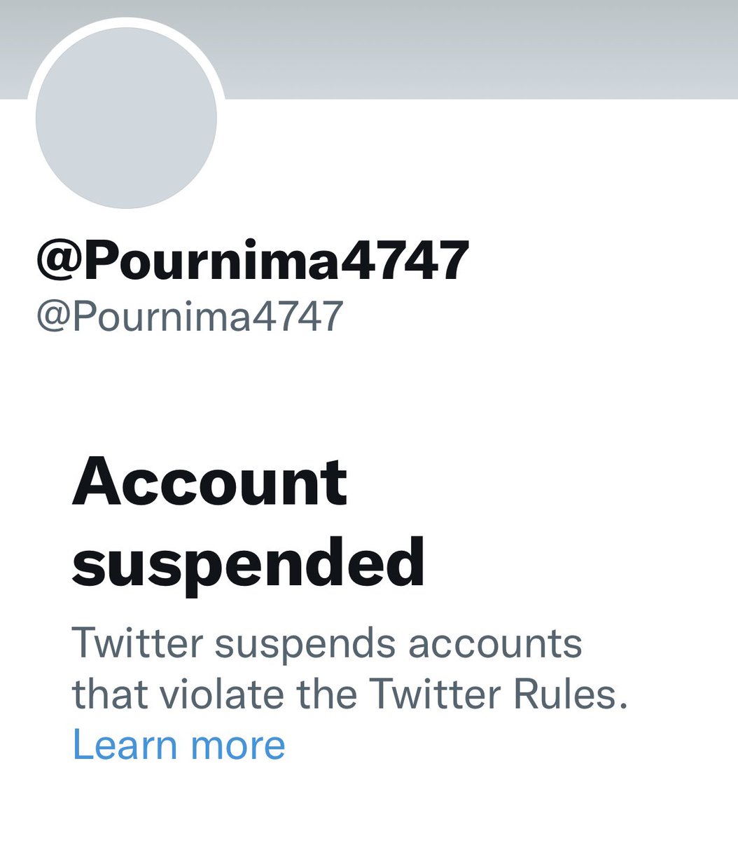 @RRS_InnerVoice @elonmusk @elonmusk Sir 

@Pournima4747 She have never violated any Twitter rules so our request to unsuspend her account 

Politics Hindering SSRCase