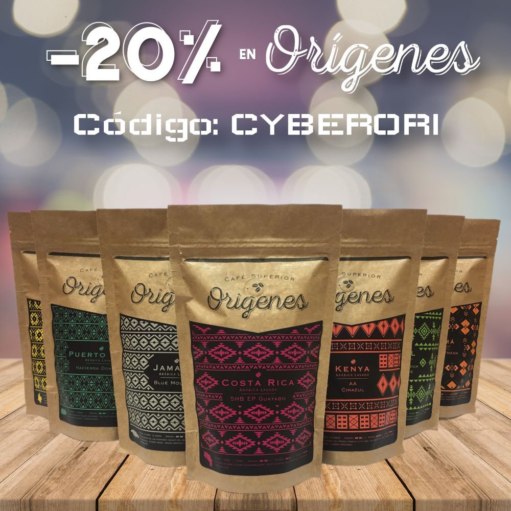 CAFESMINANA's tweet photo. Cyber Monday Days  💙☕ 
-2️⃣0️⃣% En Orígenes. Código: CYBERORI 
-1️⃣0️⃣% En Cafeteras Automáticas. Se aplica automáticamente en la cesta de compra.

#CyberDays #CyberMonday #CafésMiñana - https://t.co/EJCjAneHFq https://t.co/FAkQGtOZSQ