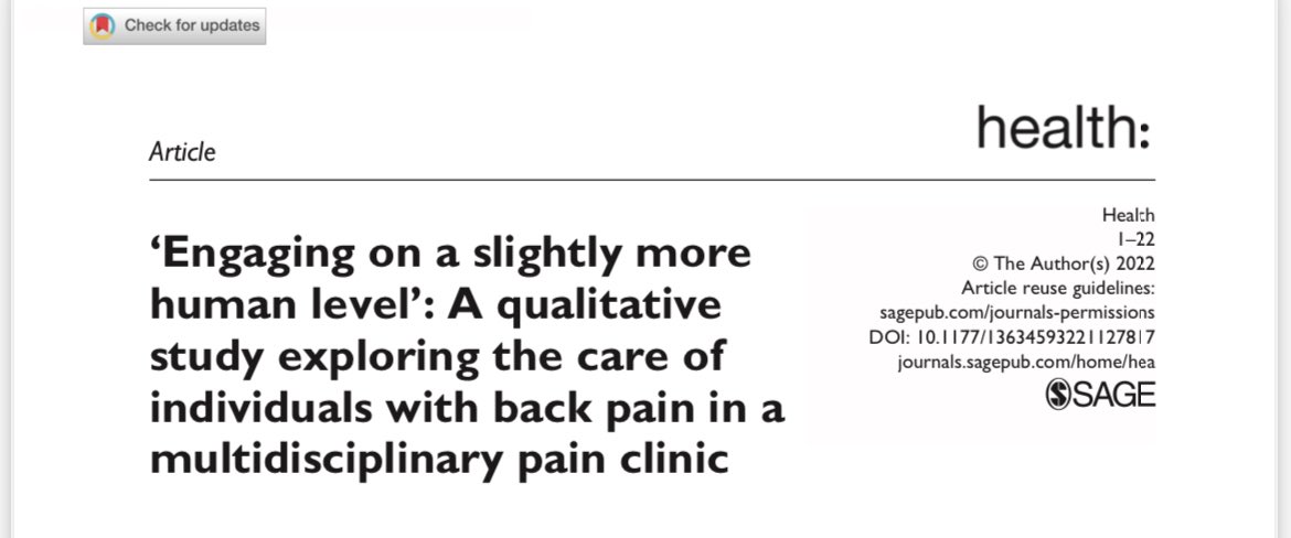 Third paper of my PhD is now out🤩❤️ 

How can engaging with (and acting towards enhancing) individuals’ social context be part of clinicians’ and services’ agenda? 

We share some insights and examples here 👇🏻

[so lucky to work with this ⭐️ team ☺️]

journals.sagepub.com/doi/10.1177/13…