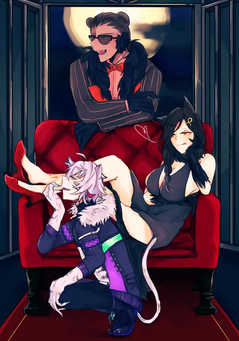  #夜王国三周年 