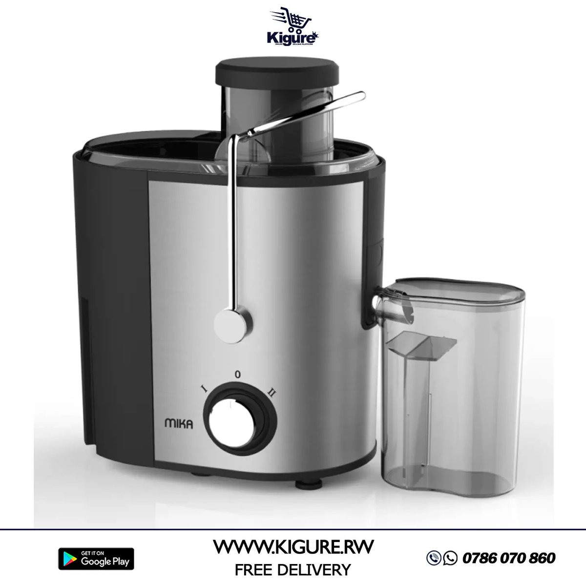 Kigure_Rwanda's tweet photo. Juicer, 600W, Stainless Steel
https://t.co/Ws8XKbZYCQ https://t.co/pqXnYIh8nM