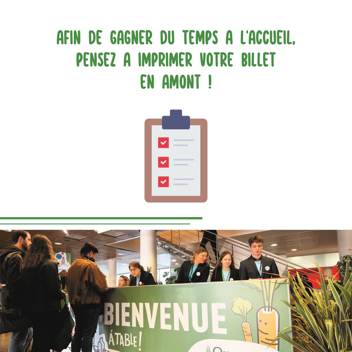 On vous attend nombreux demain à 9h pour le #Forum #OpenAgrifood ! ⏰

Récap des infos à connaître 👇  Vous avez d’autres questions ? Contactez-nous en MP ! 📧

#Orleans #agriculture #alimentation #evenement #rencontres #agroalimentaire #innovation #OAF2022 #proteinesvegetales