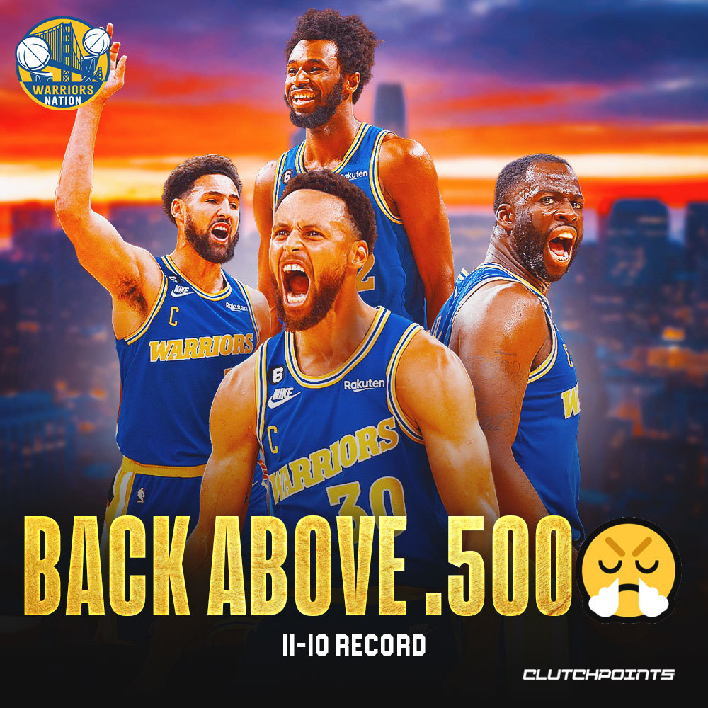 WarriorNationCP's tweet photo. The Warriors have found their groove after a rough start 💪 https://t.co/n8Z9gcomUd