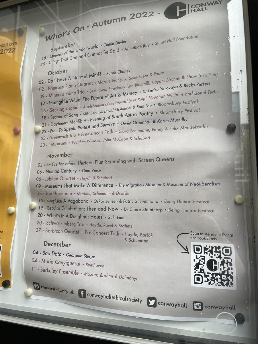 Haydn Wins! Thanks <a href="/CHSunConcerts/">Conway Hall Sunday Concerts</a> <a href="/ConwayHall/">Conway Hall</a> for having us yesterday! We so enjoyed playing and seeing all the friends who came!

<a href="/BarbicanQ/">Barbican Quartet</a>