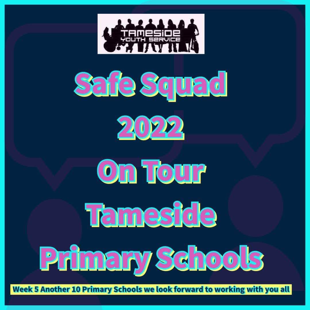 Tameside Youth Service starting Week 5 of #Safesquad with Year 6 across Tameside Primary Schools with our partners <a href="/pac_cic/">Prime Active Communities cic</a>. <a href="/Hopwood2Melissa/">Melissa Hopwood</a> <a href="/tmbc_places/">Tameside Place</a> <a href="/TamesideCouncil/">Tameside Council</a>