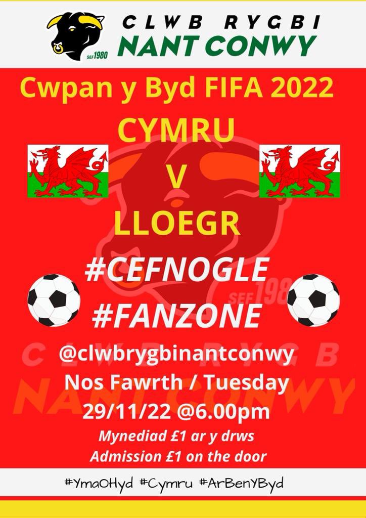 Dewch i gefnogi hogia Cymru 🏴󠁧󠁢󠁷󠁬󠁳󠁿