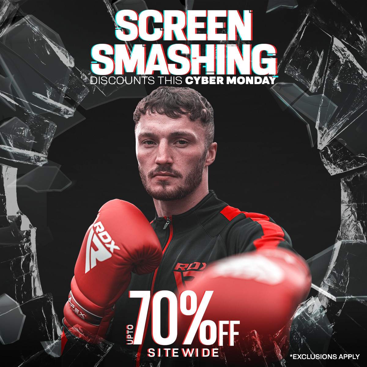 RDXSports's tweet photo. The only Monday we love! Shop your favorite RDX products with up to 70% off Sitewide Discount with our Cyber Monday Sale!!! 🙌🏻💥
 
Shop now: https://t.co/X9Ghws0Tcd
.
.
#RDXSports #SALE #CyberMonday #boxing #MMA #CyberMondaysale #Fitness #GYM #Boxingequipment #MMAGear https://t.co/P8l6JqUtNh