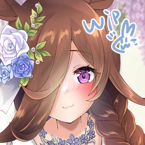 ライスおかお可愛く描けた気がするC101新刊に収録します(*'▽`*)#ウマ娘#ライスシャワー 