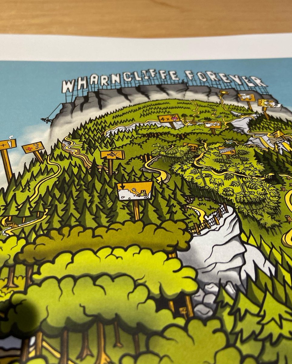 midpackrider's tweet photo. The reality of selling artwork prints online felt very satisfying this month,inspired to keep creating after this one being a success, something to build on, thanks to anyone in the #mtb community that has purchased and supported me #wharncliffeforever 
#Sheffield #artwork #art https://t.co/qVpJmcNyxw