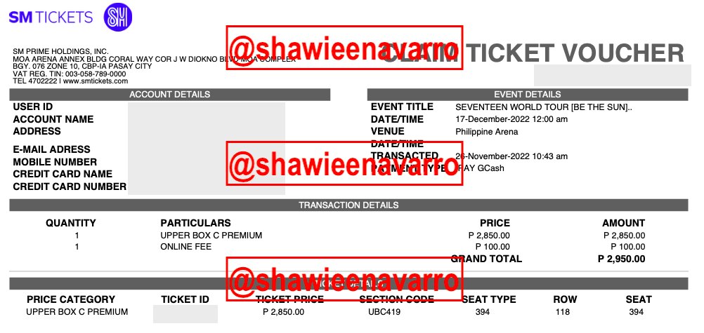 heyykpop_'s tweet photo. WTS LFB SEVENTEEN SVT PH
BE THE SUN IN BULACAN - BETS

— 3 UBC Premium seats

UBC 419 - Row 118, Seat 394

UBC 424 - Row 116, Seat 510
UBC 424 - Row 117, Seat 510

RFS: Selling because op got better tickets

💌 @shawieenavarro or you can message me here too! https://t.co/GBNhczKw6u