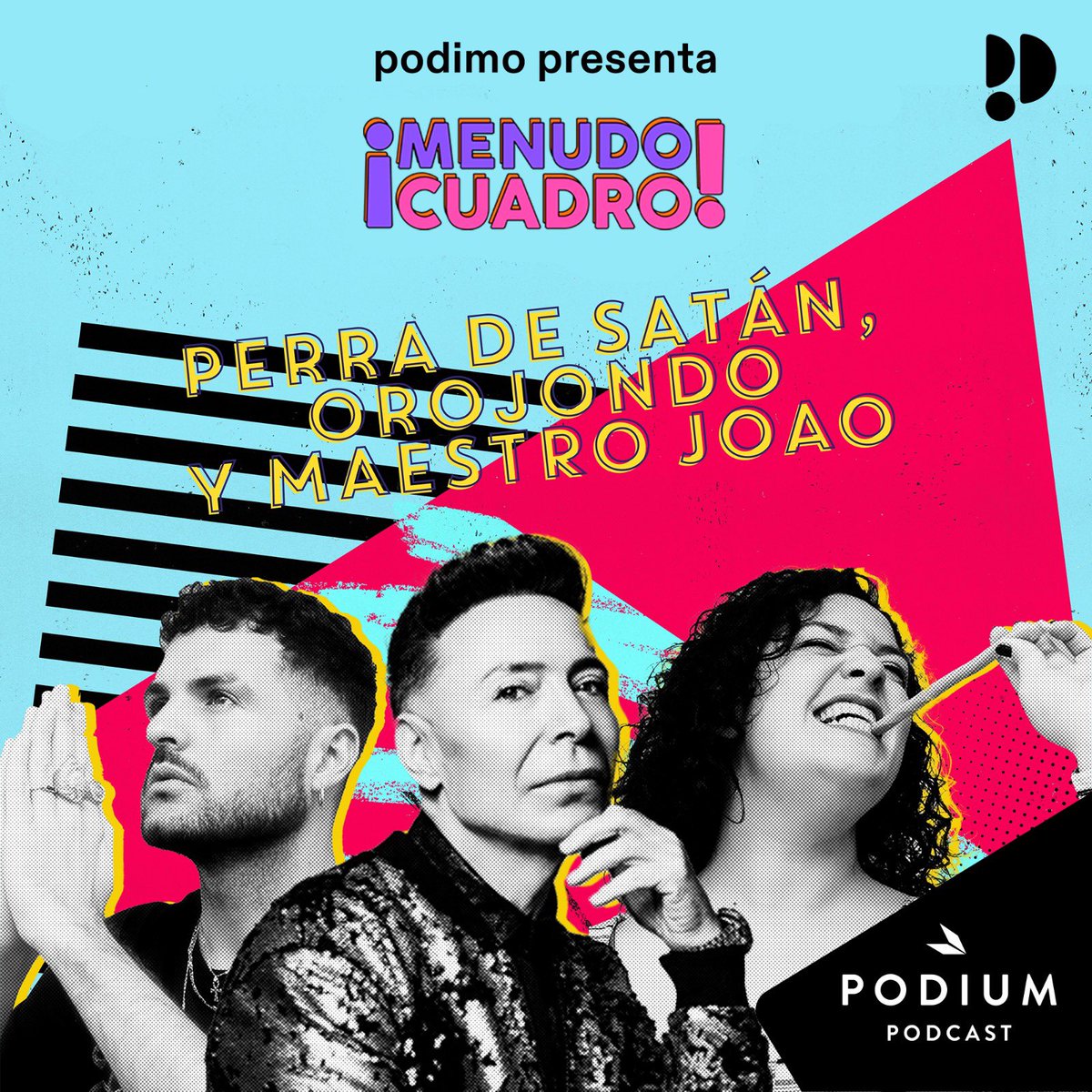 menudo_cuadro's tweet photo. ¡Hijaaaaas! ¿Qué mejor para empezar este lunes que un especial #IconosPop con @maestro_joao, Perra de Satán y @orojondo? ¡Ya en @PodimoSpain! ¡Dale! https://t.co/PRkmV1OUeJ https://t.co/sRdOH6yQVo