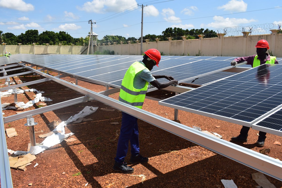 EzraCompanies's tweet photo. Congratulations to our subsidiaries, ECDG and Ezra Logistics &amp; Courier Co. Ltd for their fine efforts taking South Sudan further. ECDG are working on the solar power plant, while Ezra Logistics &amp; Courier Co. Ltd have launched one of their barges. #buildingalegacytogether #SSD https://t.co/4Q7EeSFHsa