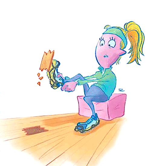 EijaLeino's tweet photo. Guess what I dug out of the closet this morning... Illustration: Canadian Running Magazine. #runchat #Icebugs https://t.co/cvcnd9F5I7