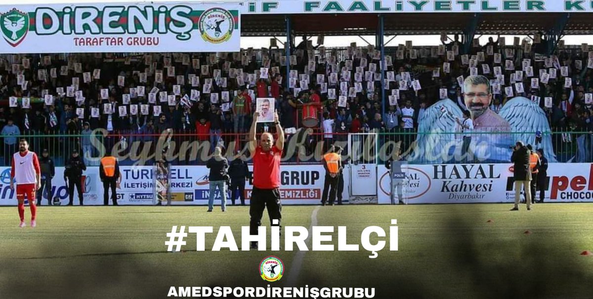 Öyle ölüler vardır ki,
ben onların öldüklerini düşündükçe,
vakit olur, yaşadığımdan utanırım..

Barışın Elçisi Tahir Elçi'yi 7. ölüm yıl dönümünde saygı, sevgi ve rahmetle anıyoruz..🙏

#TahirElçi #7.Yıl
#DirenişTaraftarGrubu #amedspor #direniş #diyarbakır #göztepe #altay