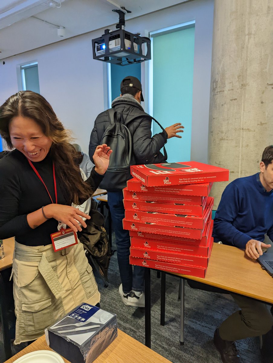 At Southbank University today speaking to @CIATechnologist students about <a href="/ArchBenSoc/">Architects Benevolent Society</a> support. Fantastic group and really engaged. Bad day to start a diet though! 🤣🍕🍕🍕🍕