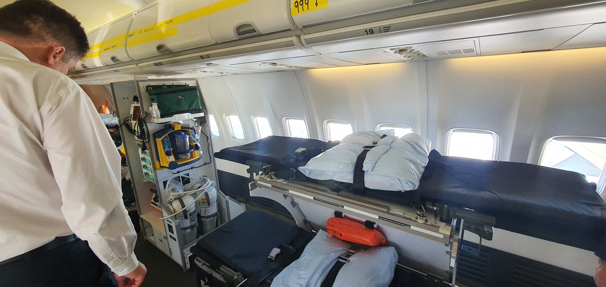 I am grateful to #Norway for offering to extend their commitment to the EU Civil Protection #MEDEVAC operations until April 2023. Through their medical evacuation flights, Norway has contributed to transport almost 550 patients from Ukraine so far. 🇧🇻🇪🇺🤝🇺🇦