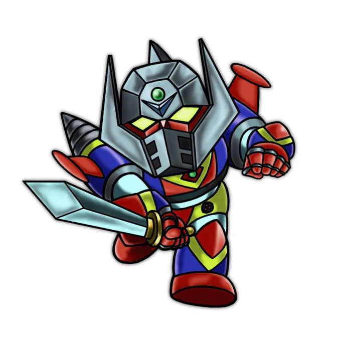 #オレの合体ロボを見てくれ「別次元ロボ パロッターV」パロディ号、リスペクト号、オマージュ号の3機が合体して完成する。現代社会に迫り来る魔の手から地球を守るために、荒唐無稽ではちゃめちゃな昭和のロボットアニメという別次元のパワーを備えたスーパーロボット。 