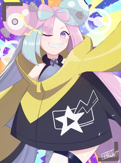 #ポケモンSV  #ナンジャモ #イラスト 自分....ナンジャモリスナーです。 