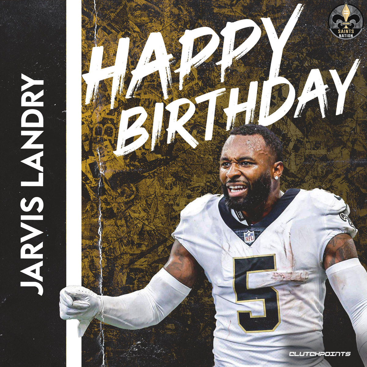 Saints Nation, join us in wishing Jarvis Landry a happy 30th birthday 