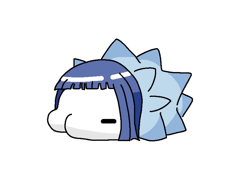 「佐城雪美(ユキハミのすがた) 」|はくとうのイラスト